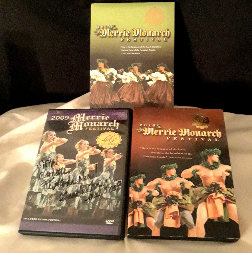 🥳HP🥳Vintage Merrie Monarch Hula Festival DVDs